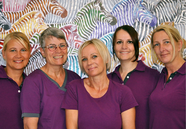 Team der Zahnarztpraxis Susanne Werner in Bergkamen